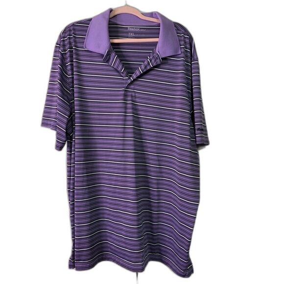 Reebok Other - REEBOK Men's Big & Tall Short Sleeve Purple Golf Shirt 3XL #577